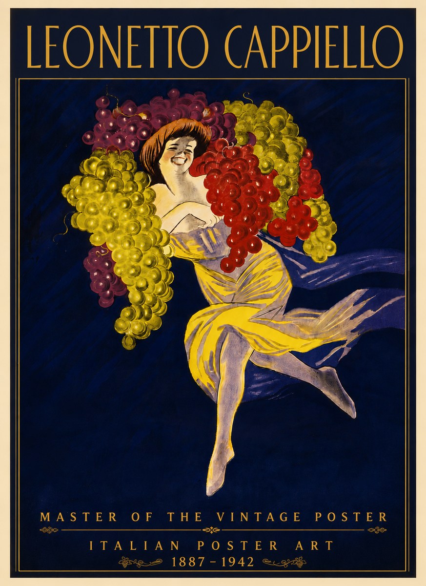 Leonetto Cappiello Master of the Vintage Poster No5 - Poszter