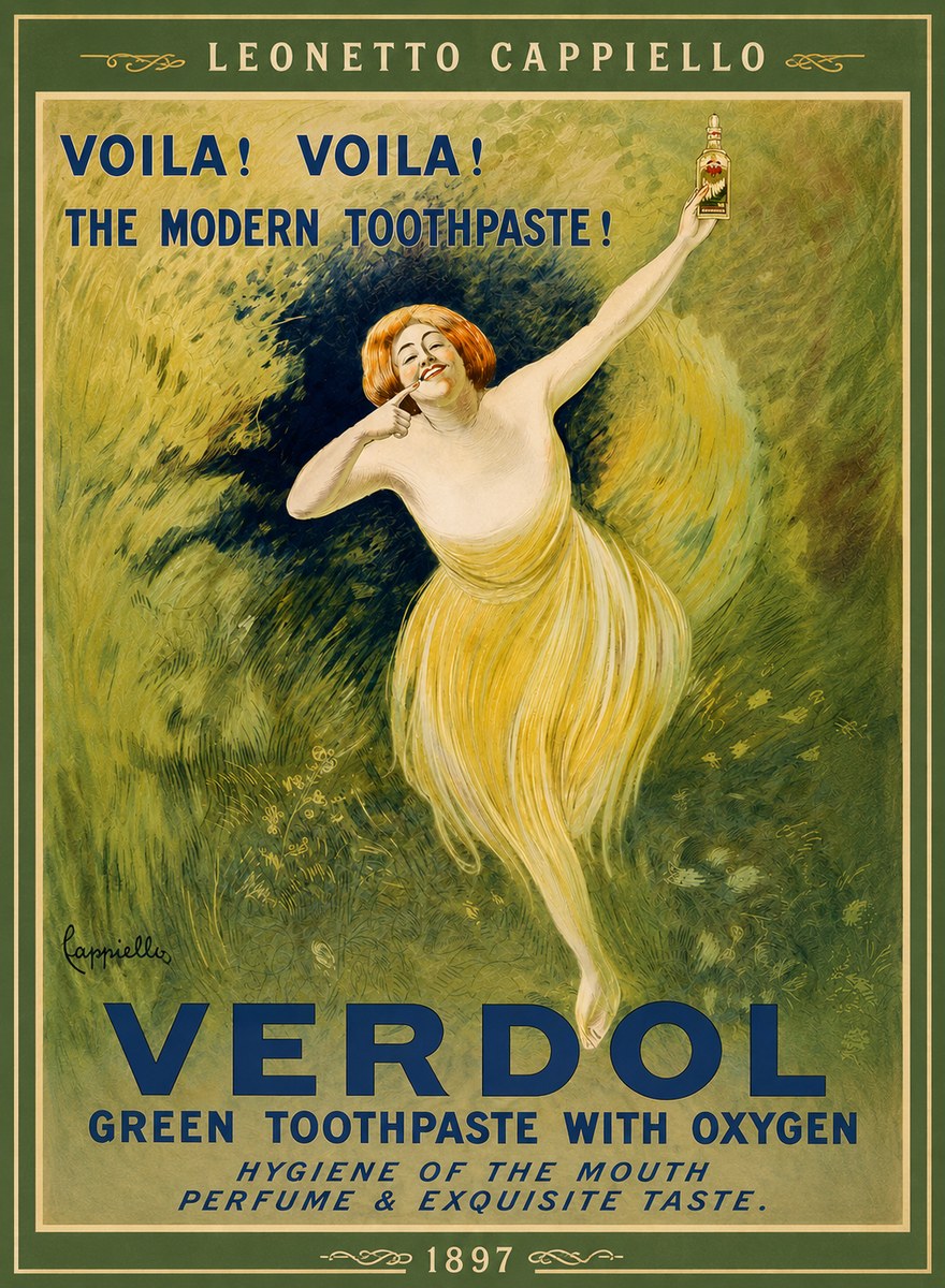 Leonetto Cappiello Verdol No5 - Poszter