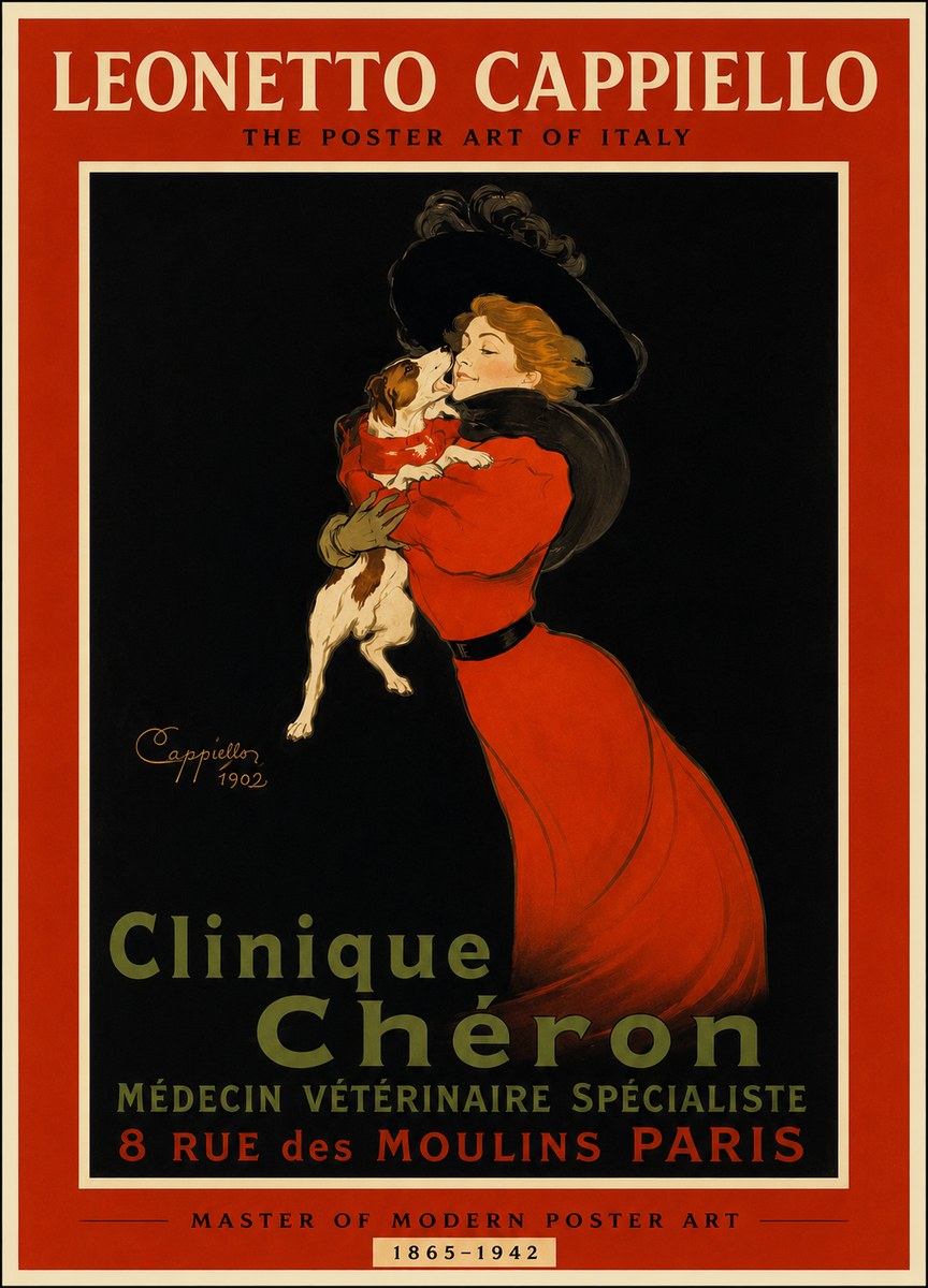 Leonetto Cappiello Clinique Chéron No2 - Poszter