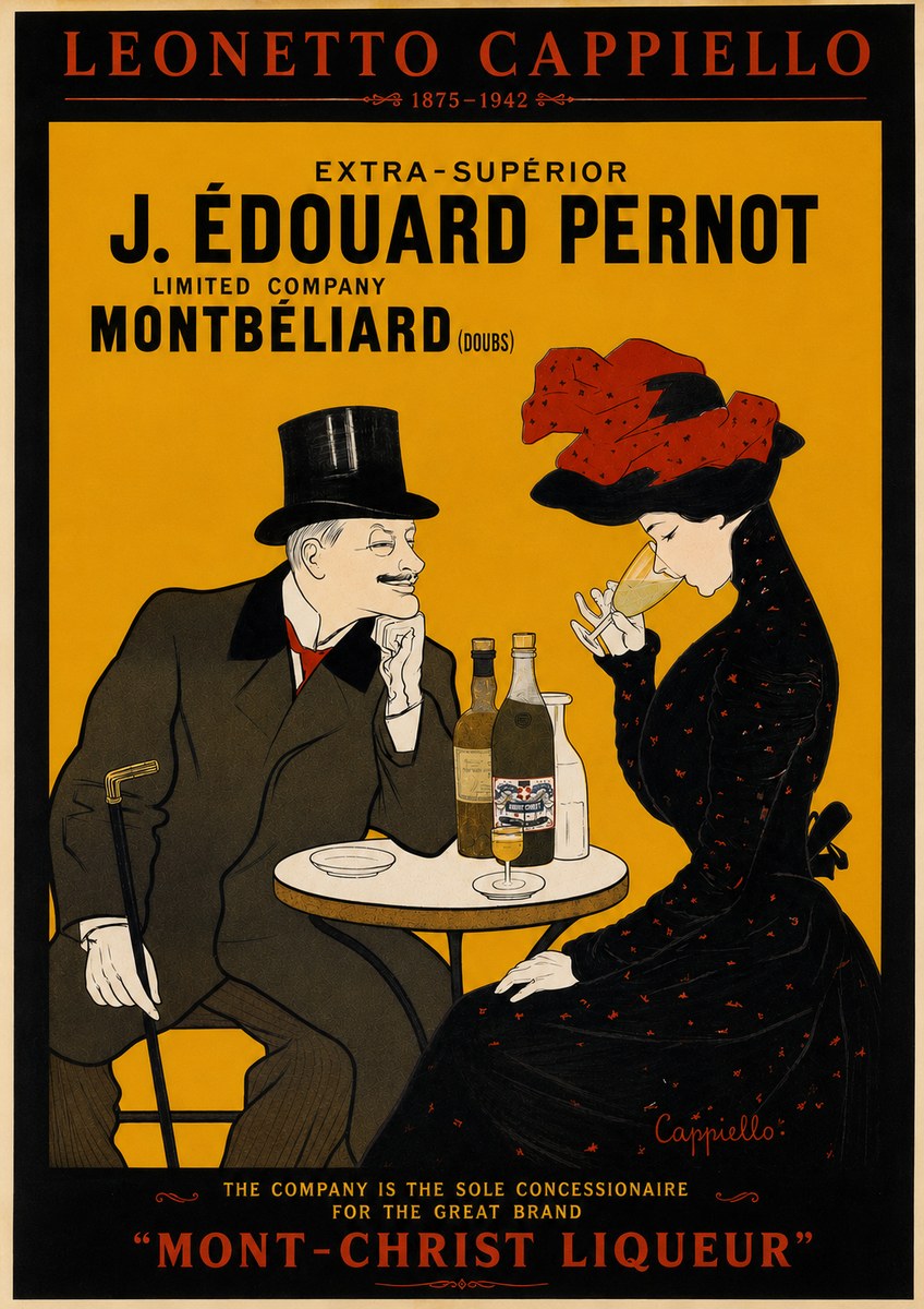 Leonetto Cappiello J. Édouard Pernot No4 - Poszter