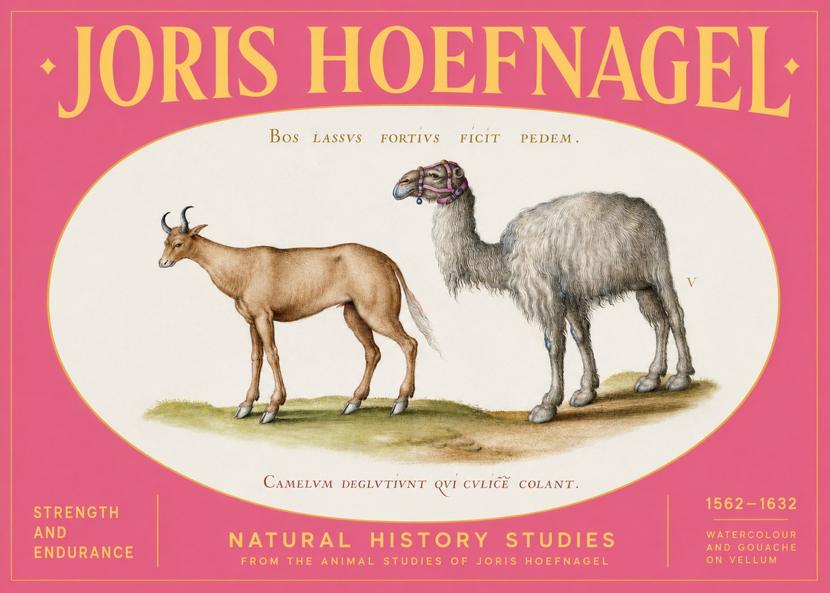 Joris Hoefnagel A Study of Strength and Endurance No2 - Poszter