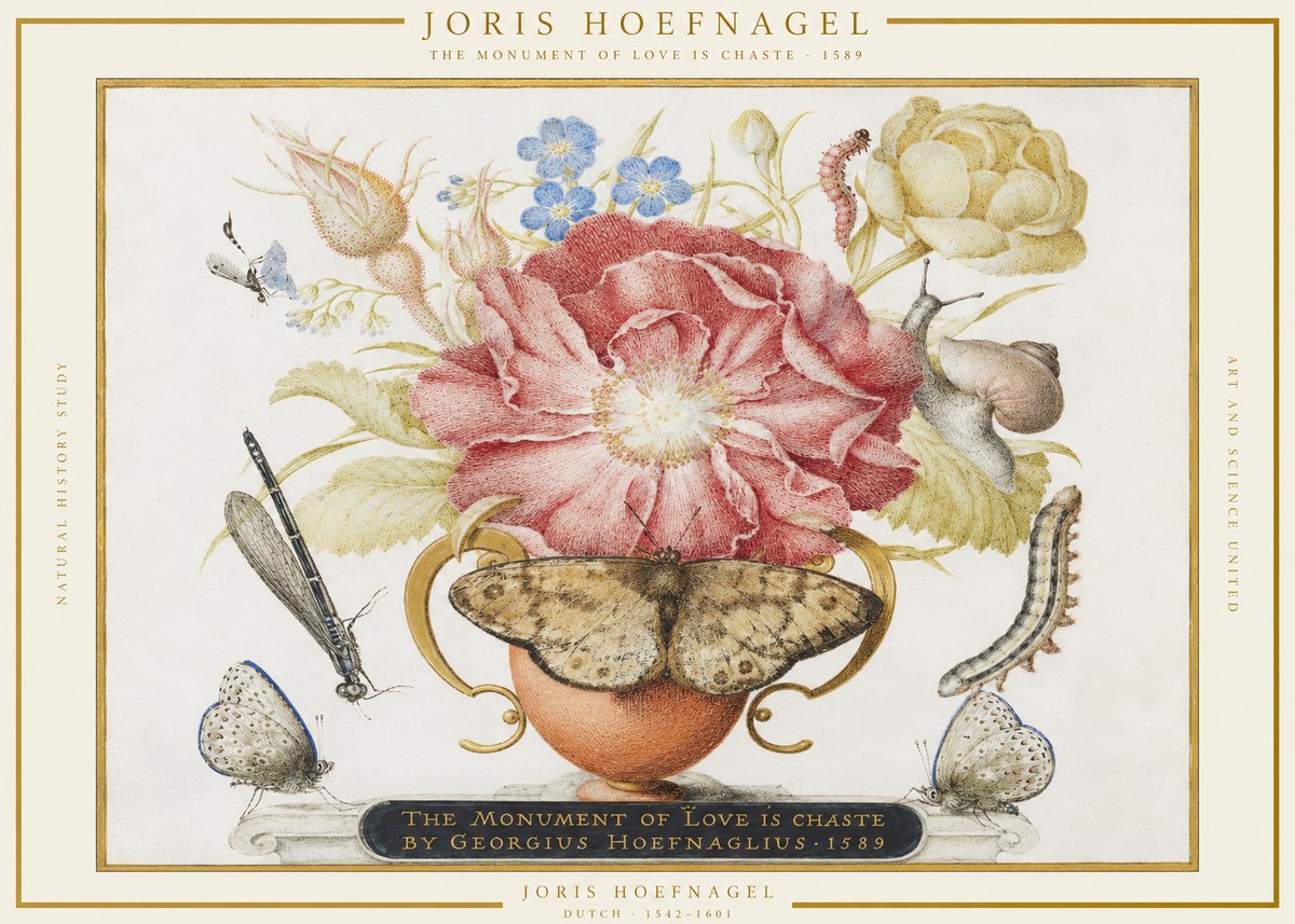 Joris Hoefnagel Monument of Love No3 - Poszter
