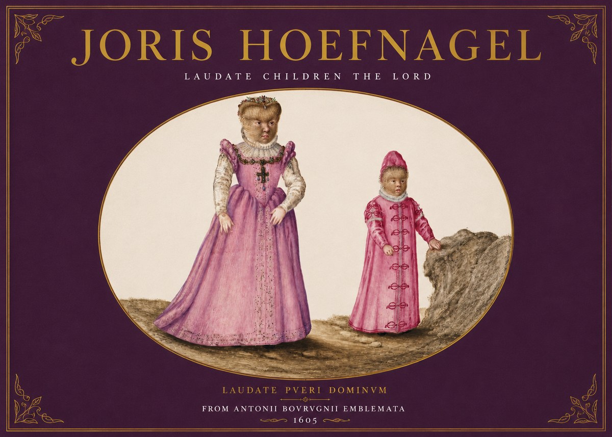 Joris Hoefnagel Laudate Pueri Dominum No5 - Poszter