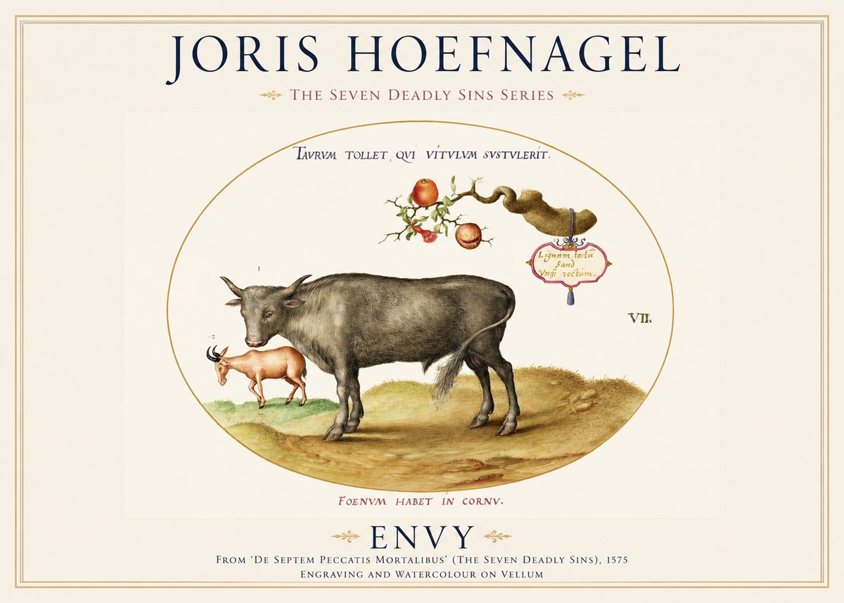 Joris Hoefnagel Envy No1 - Poszter