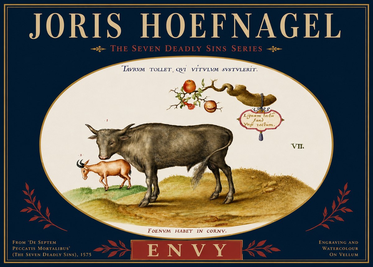 Joris Hoefnagel Envy No4 - Poszter