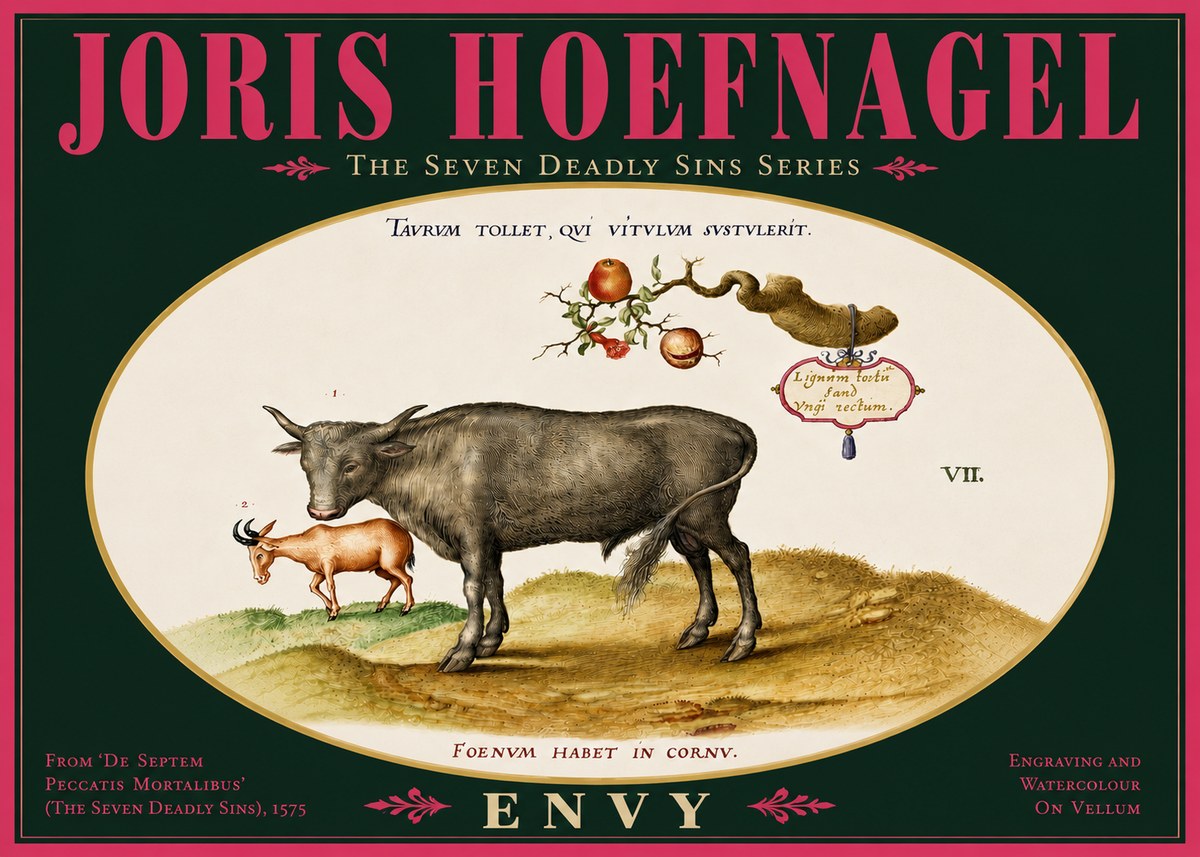 Joris Hoefnagel Envy No6 - Poszter