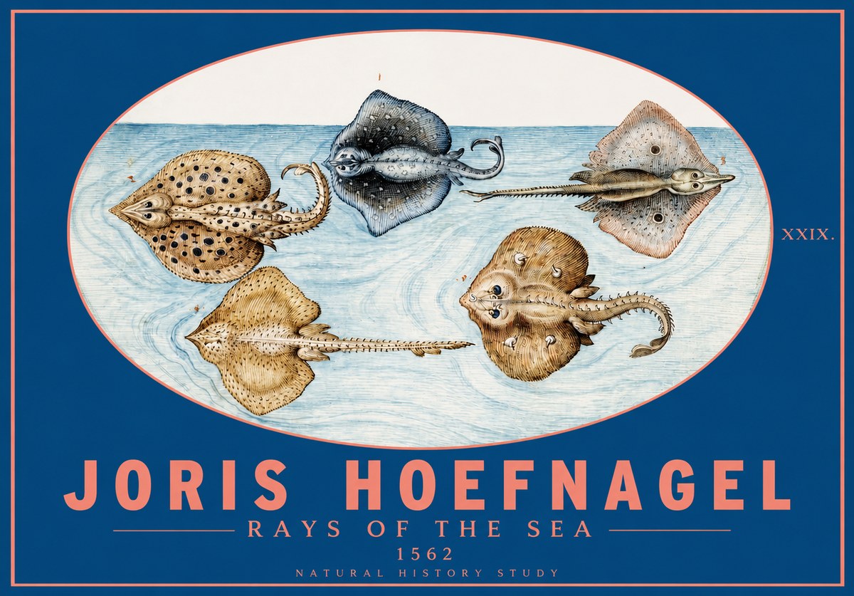 Joris Hoefnagel Rays of the Sea No2 - Poszter