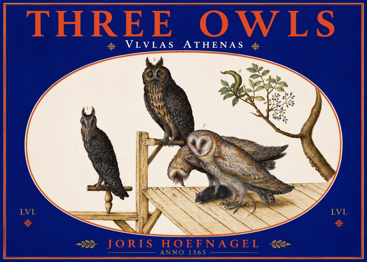 Joris Hoefnagel Vlvlas Athenas No5 - Poszter