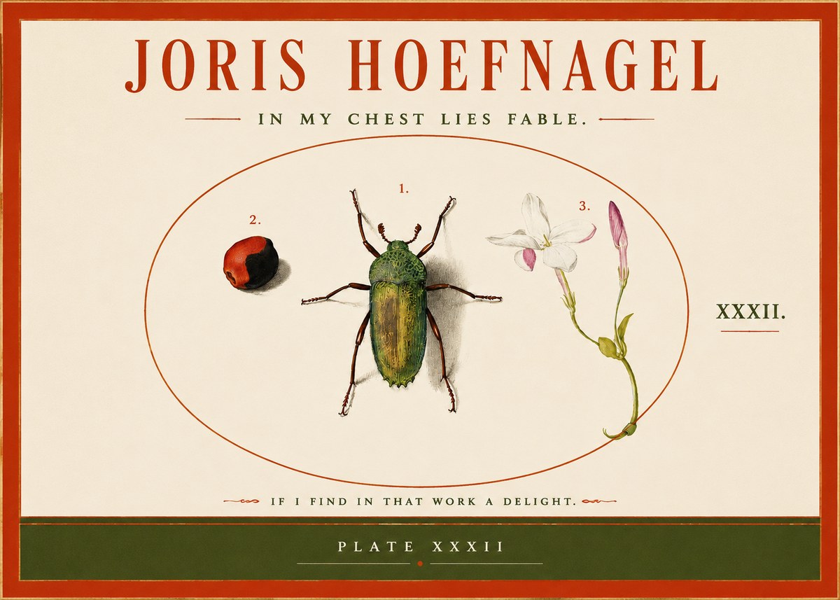 Joris Hoefnagel In My Chest Lies Fable No2 - Poszter