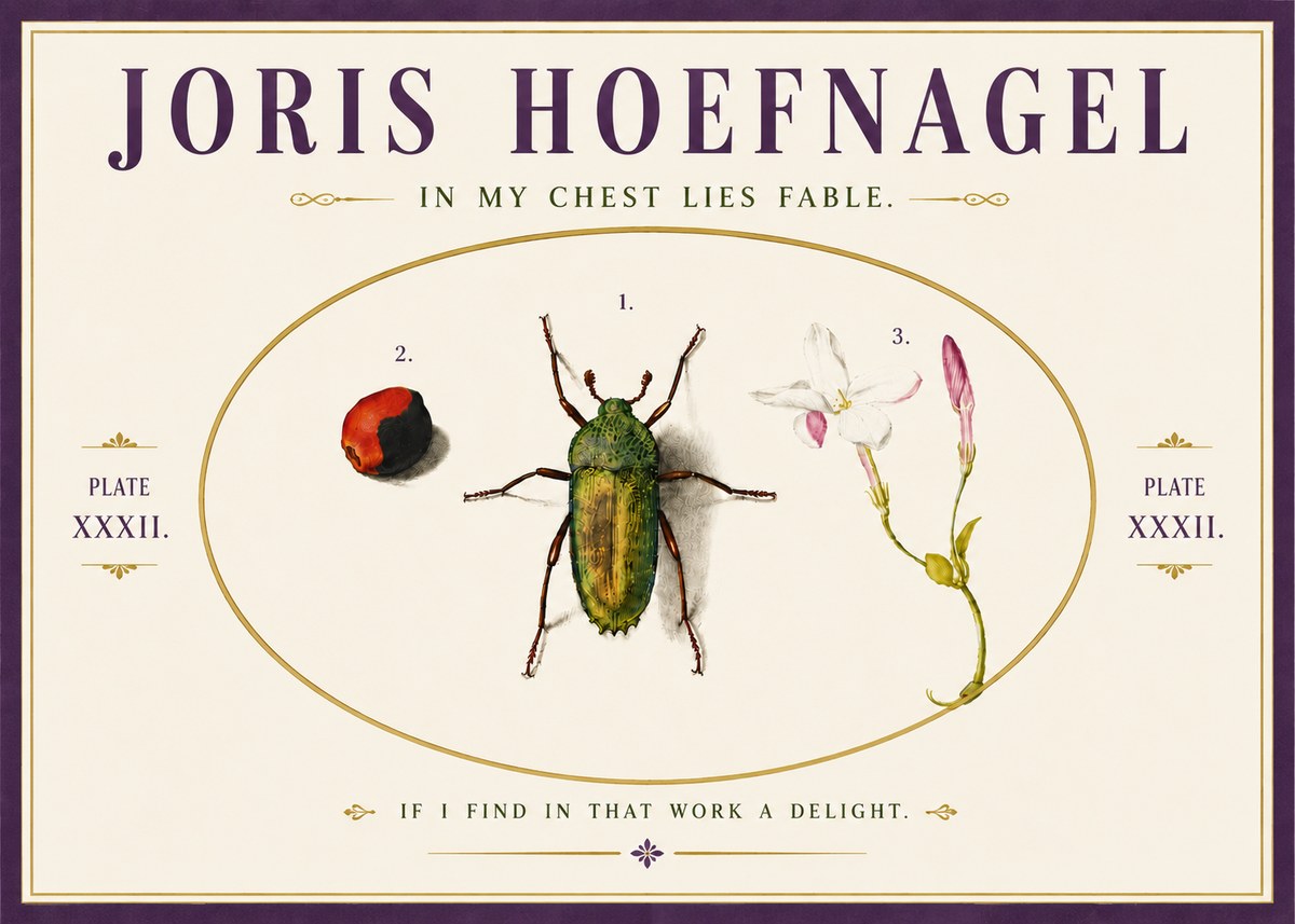 Joris Hoefnagel In My Chest Lies Fable No6 - Poszter