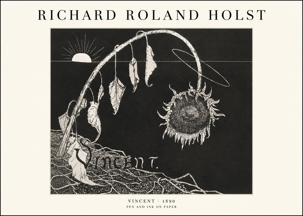 Richard Roland Holst Vincent No1 - Poszter