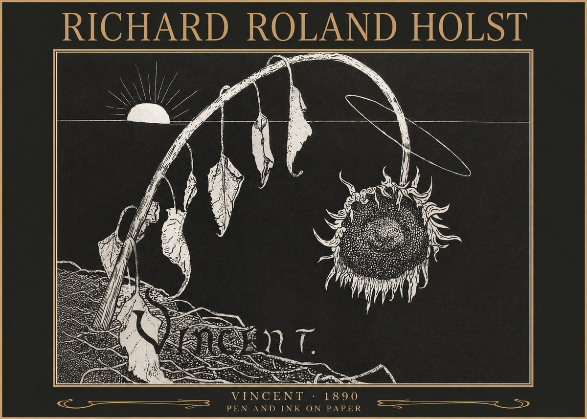 Richard Roland Holst Vincent No2 - Poszter