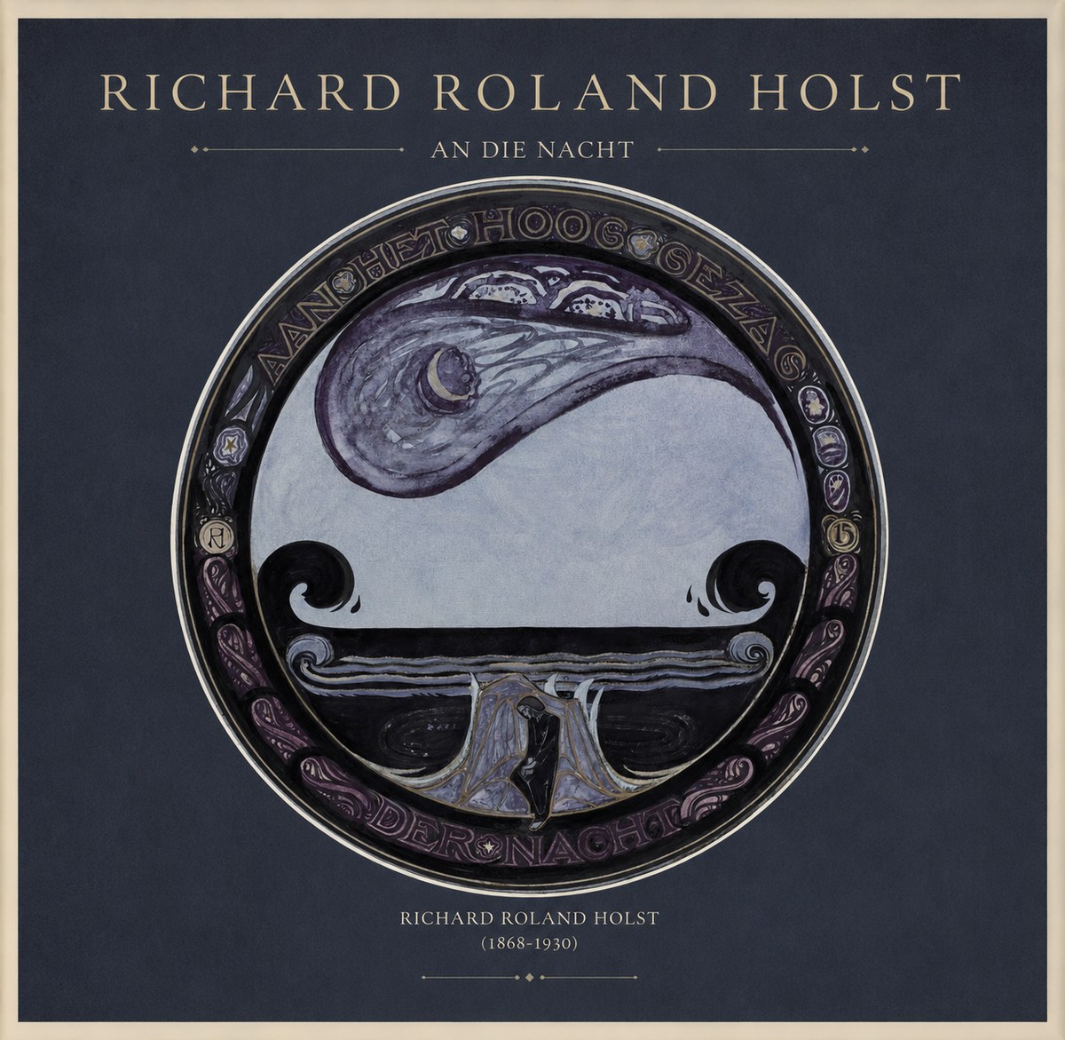 Richard Roland Holst An Die Nacht No1 - Poszter