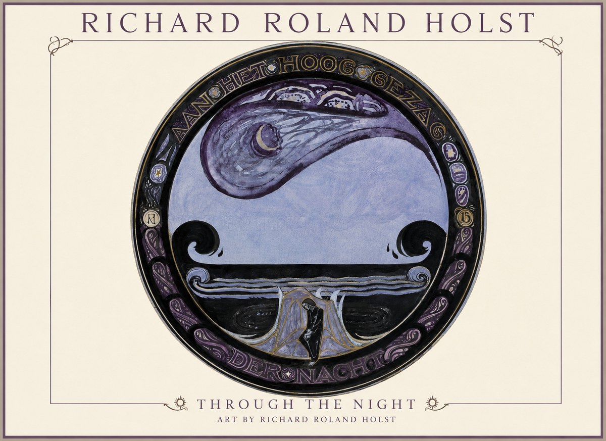 Richard Roland Holst An Die Nacht No2 - Poszter