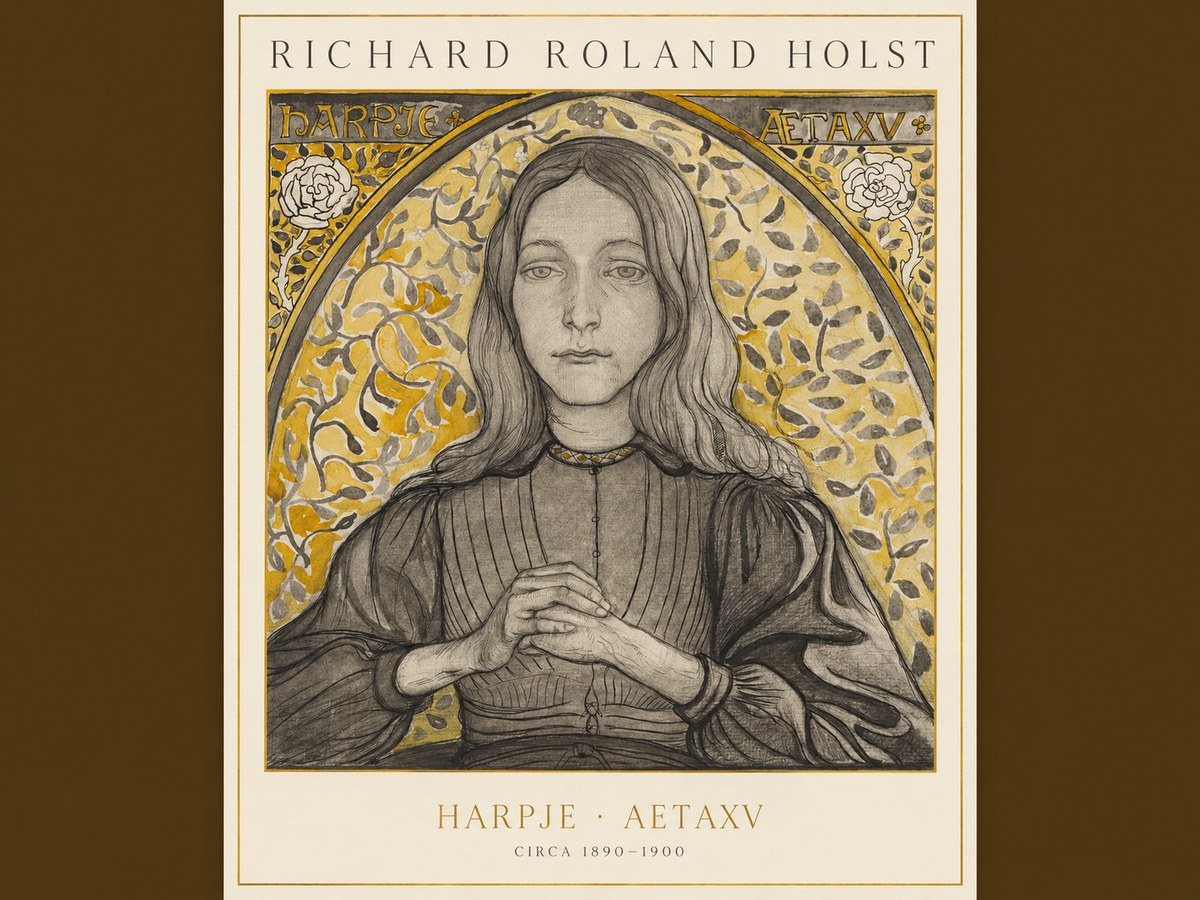 Richard Roland Holst Harpje · Aetaxv No1 - Poszter