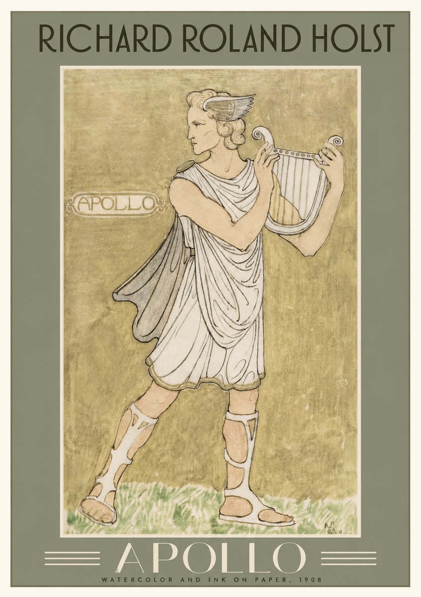 Richard Roland Holst Apollo No2 - Poszter