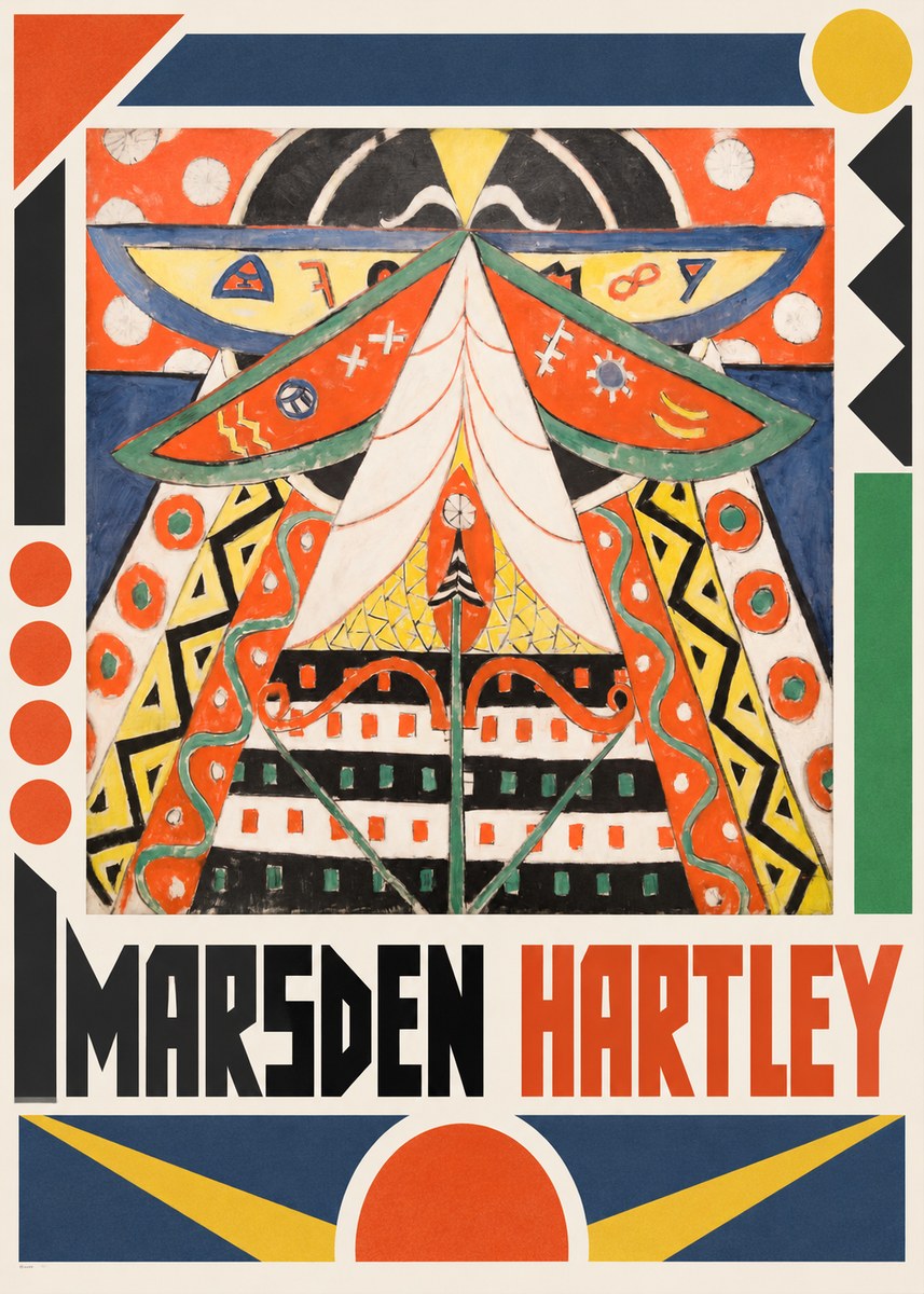 Marsden Hartley Painting No. 5 No2 - Poszter