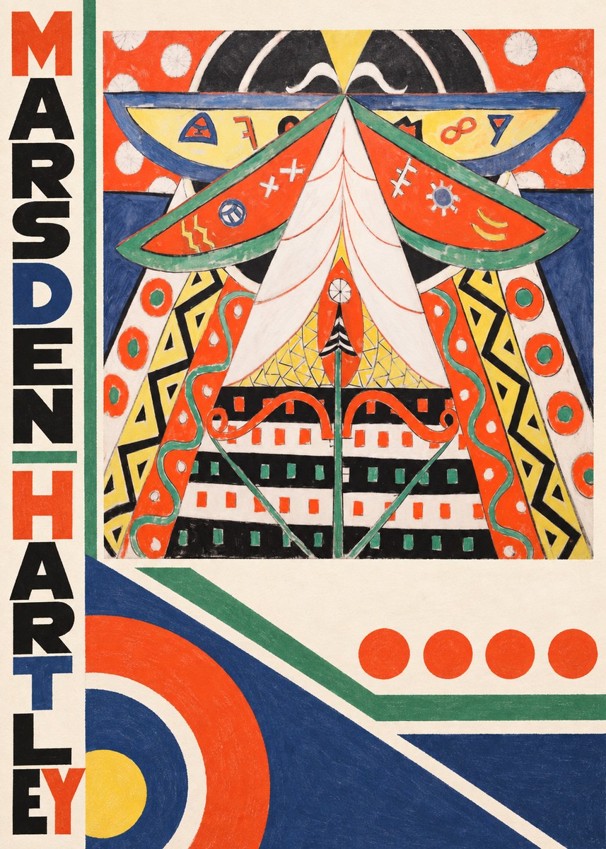 Marsden Hartley Painting No. 5 No4 - Poszter
