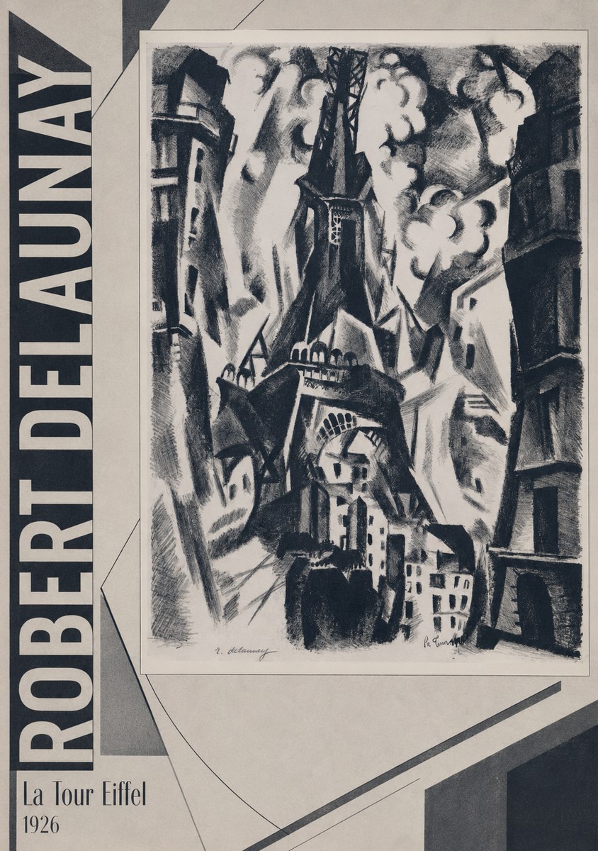 Robert Delaunay La Tour Eiffel No2 - Poszter