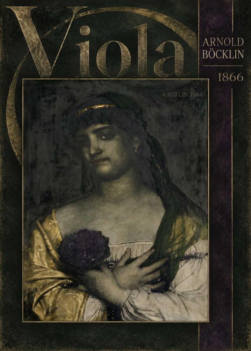 Arnold Böcklin Viola No6 - Poszter
