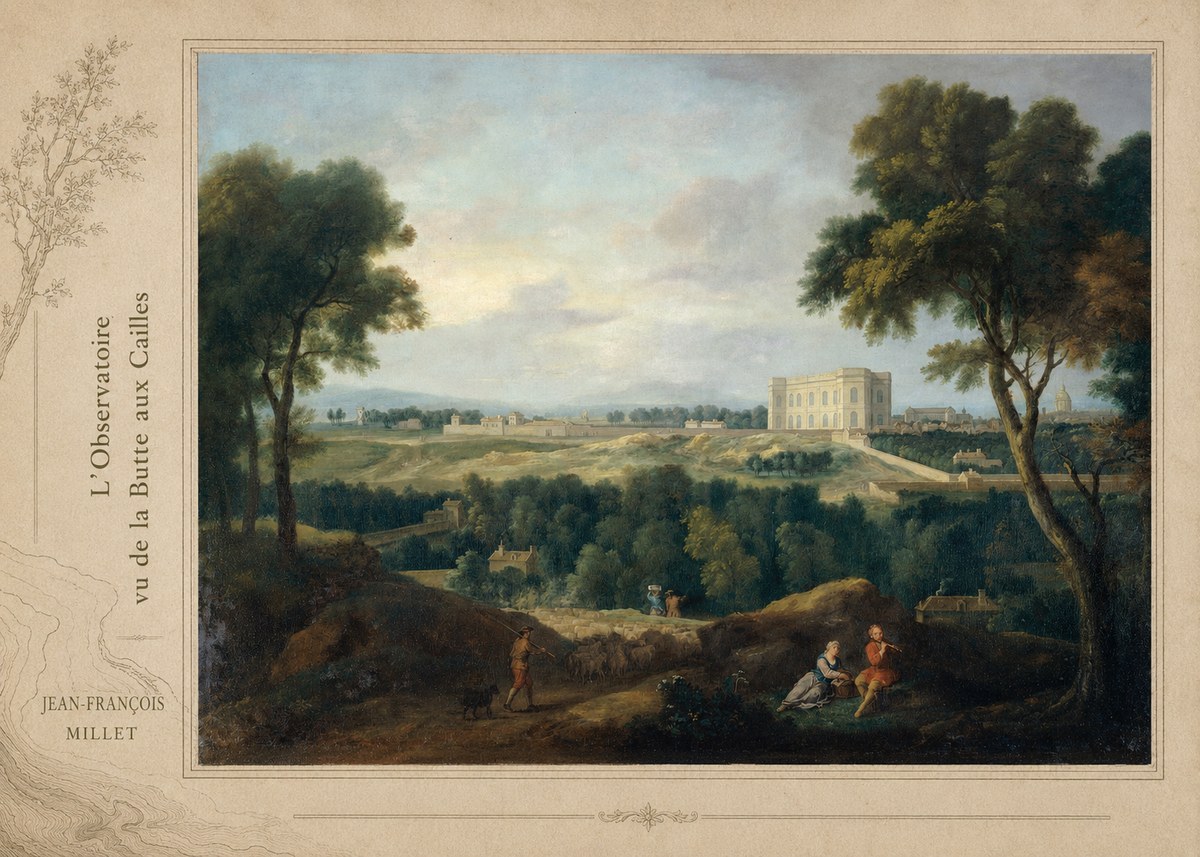 Jean-François Millet L'observatoire, Vu De La Butte Aux Cailles No2 - Poszter