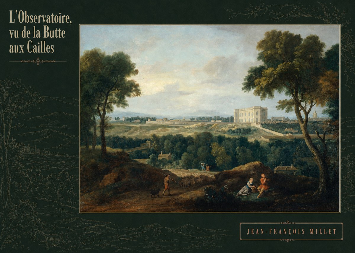 Jean-François Millet L'observatoire, Vu De La Butte Aux Cailles No6 - Poszter