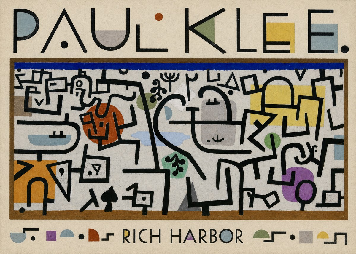 Paul Klee Rich Harbor No6 - Poszter