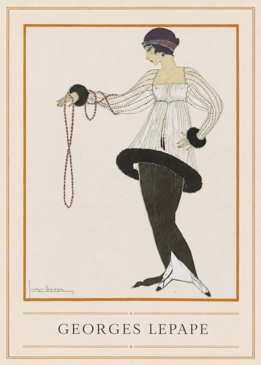 Georges Lepape Georges Lepape No1 - Poszter