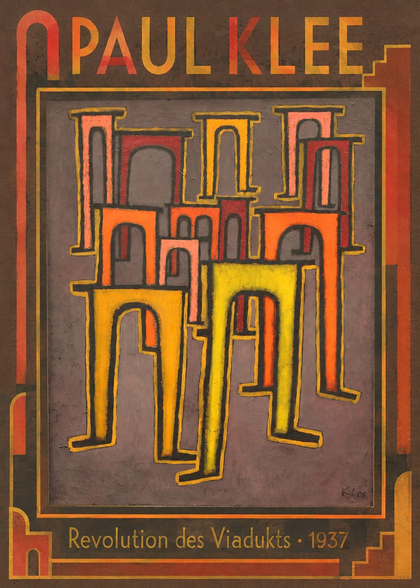 Paul Klee Revolution Des Viadukts No1 - Poszter