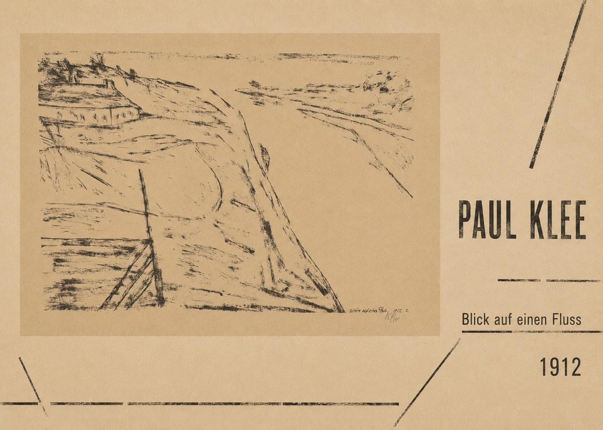 Paul Klee Blick Auf Einen Fluss No5 - Poszter