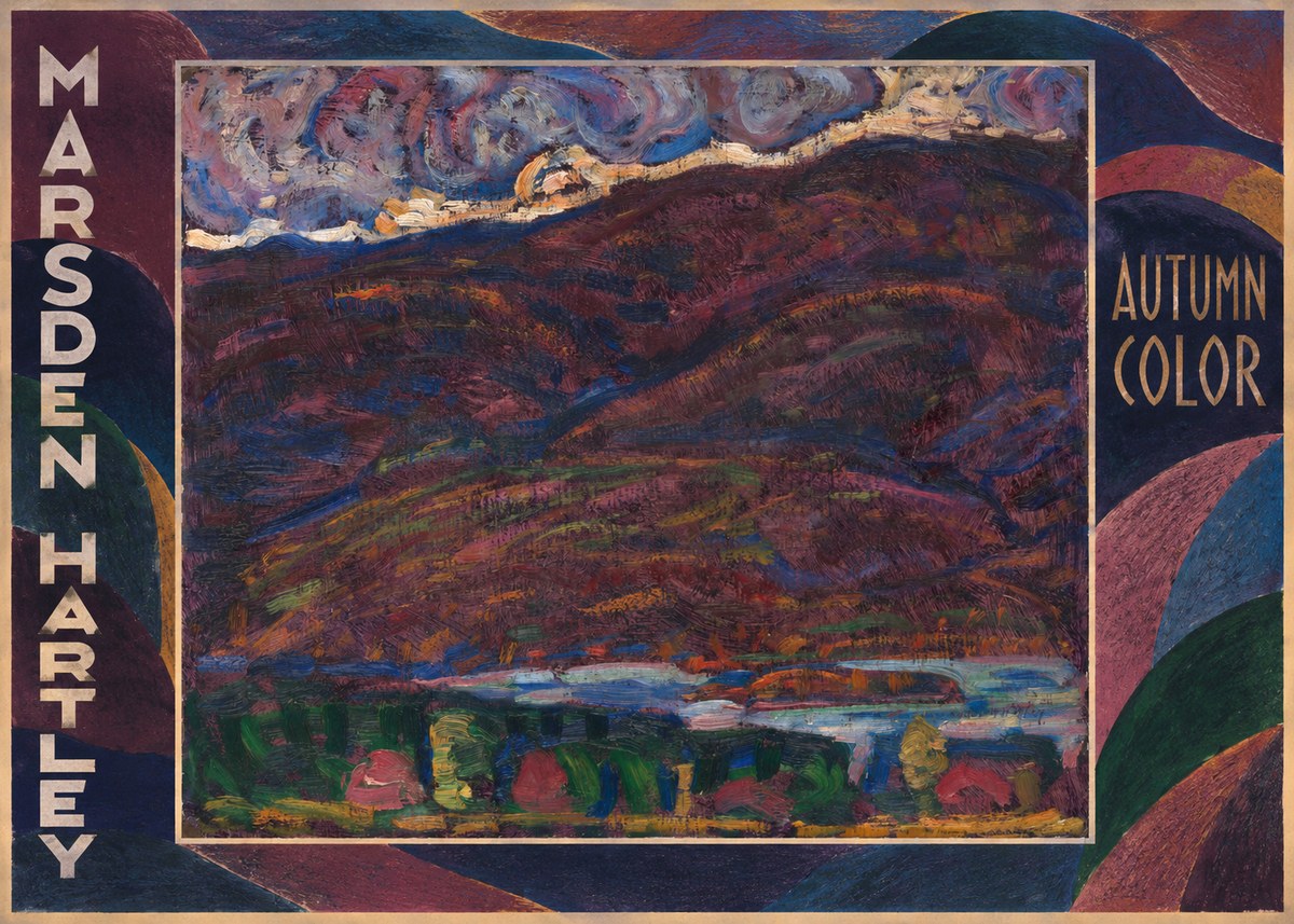 Marsden Hartley Autumn Color No1 - Poszter