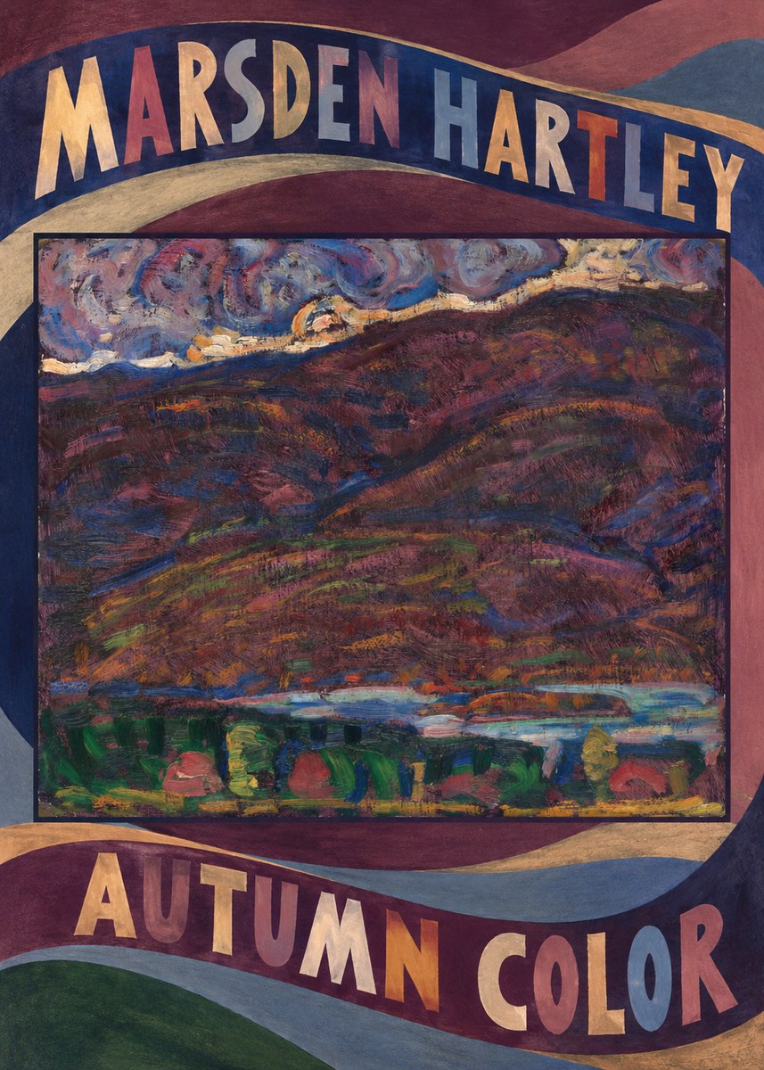 Marsden Hartley Autumn Color No3 - Poszter