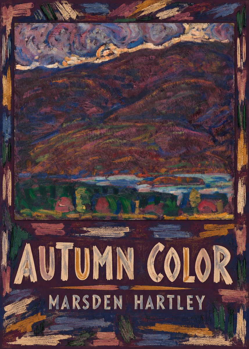 Marsden Hartley Autumn Color No5 - Poszter