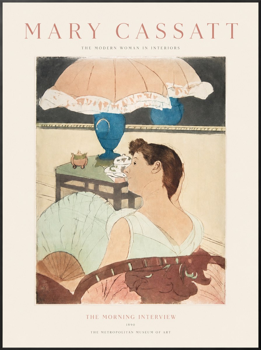 Mary Cassatt The Morning Interview No1 - Poszter