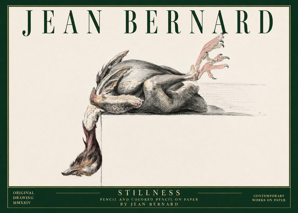 Jean Bernard Stillness No3 - Poszter