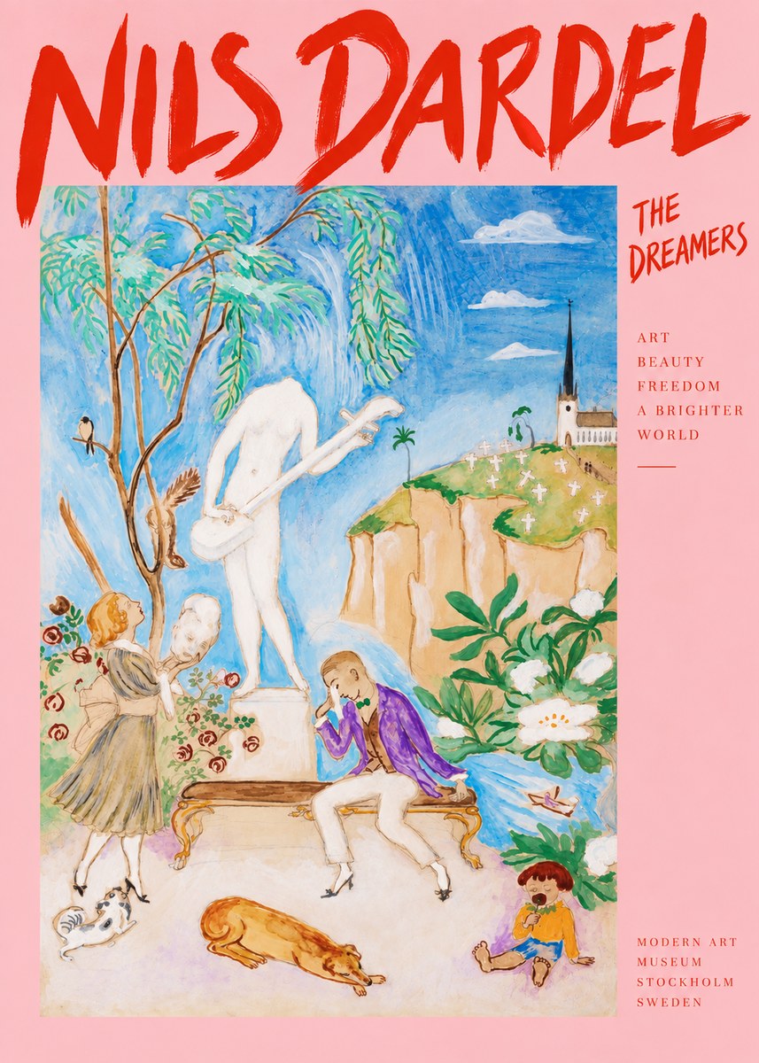 Nils Dardel The Song No3 - Poszter