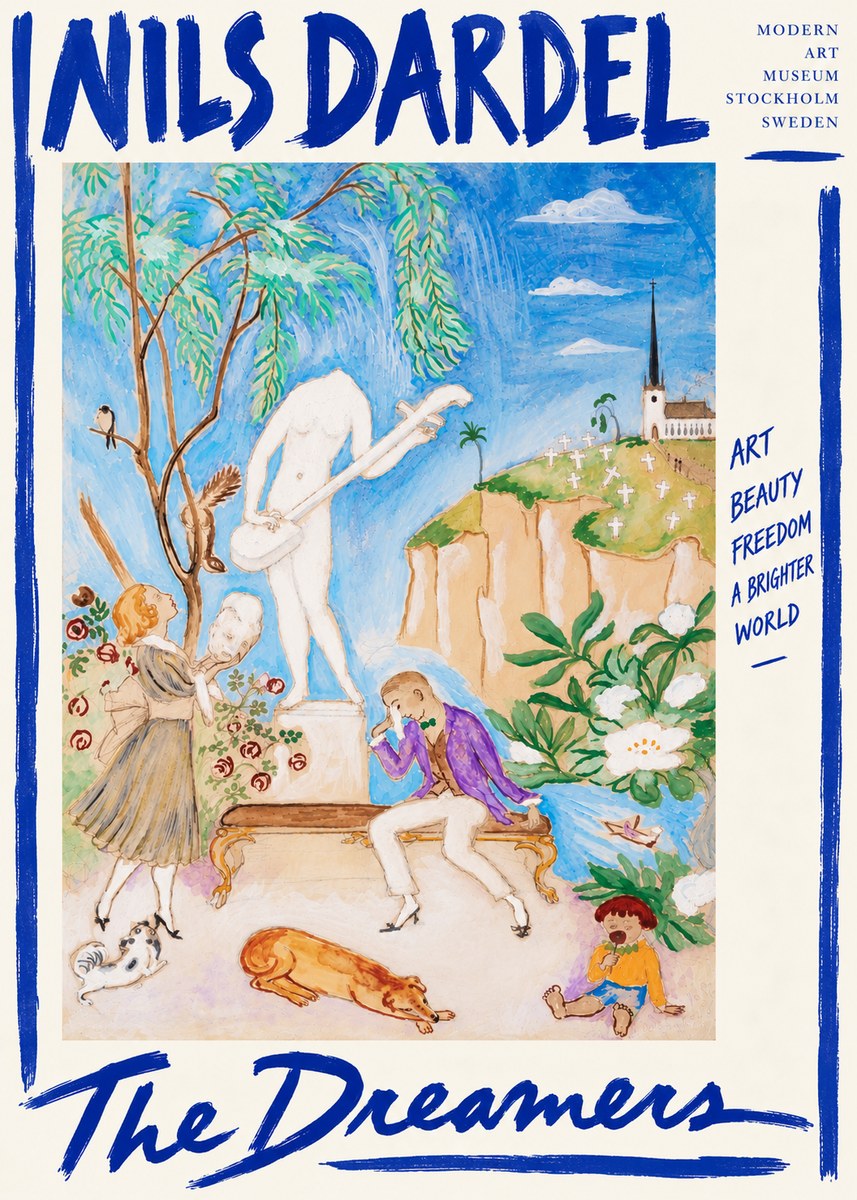 Nils Dardel The Song No5 - Poszter