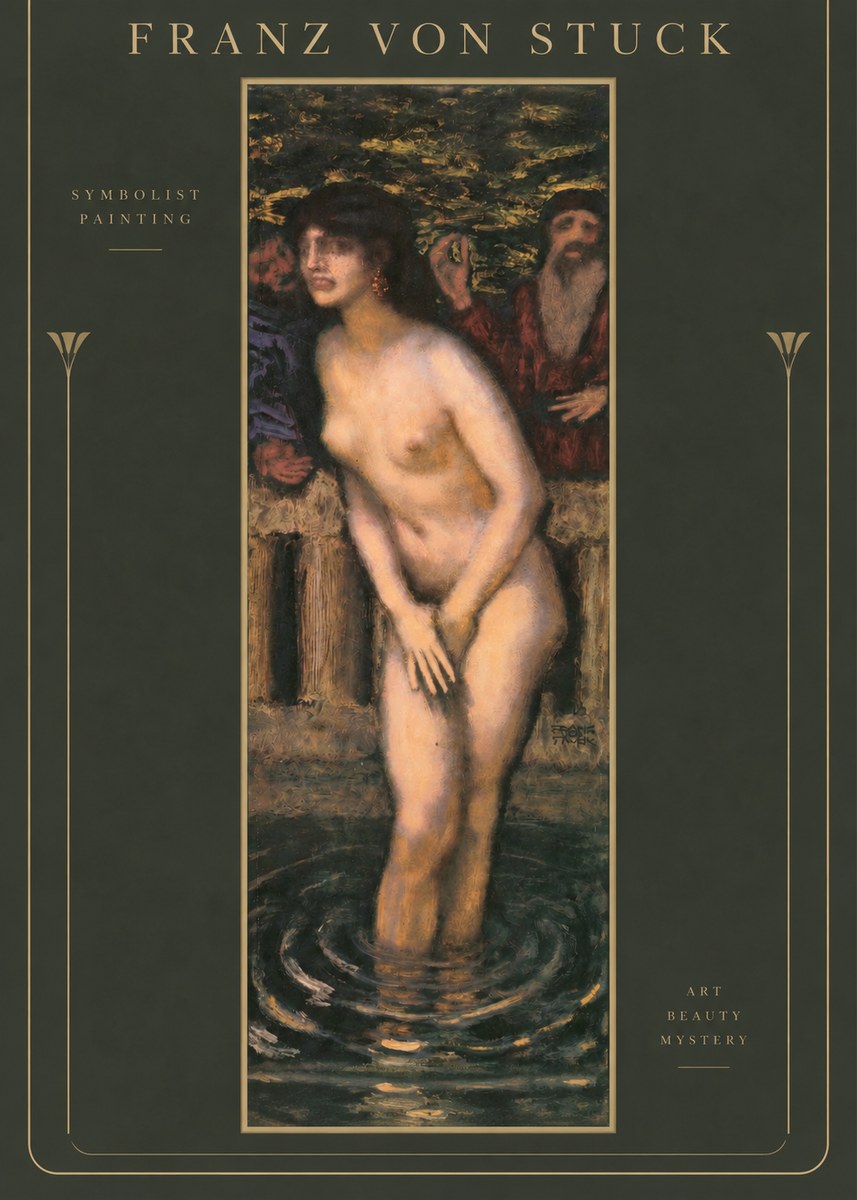 Franz von Stuck Susanna No2 - Poszter