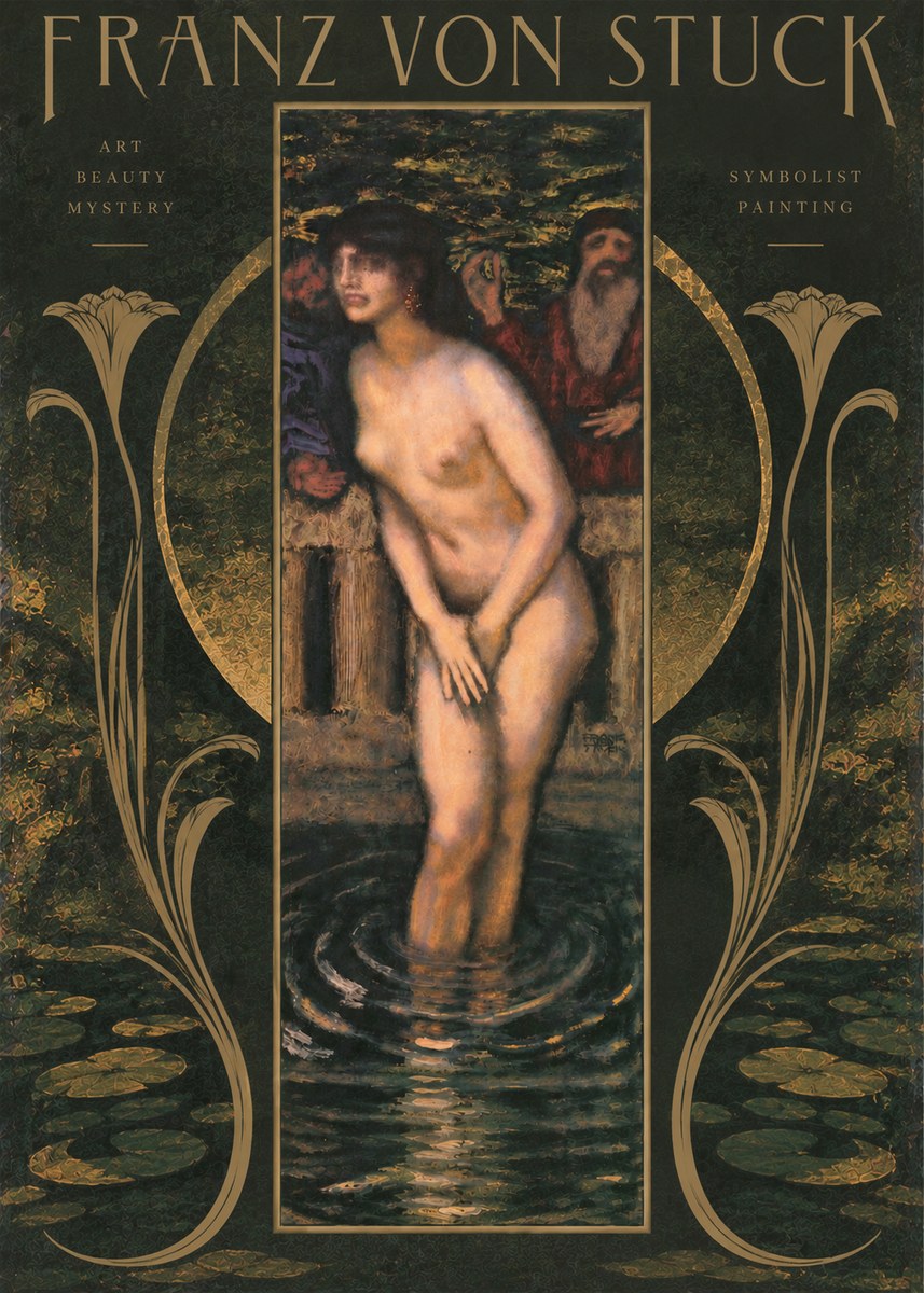 Franz von Stuck Susanna No6 - Poszter