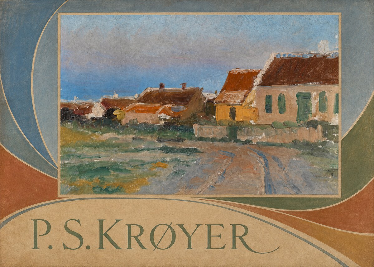 P.S. Krøyer Houses in Skagen No5 - Poszter