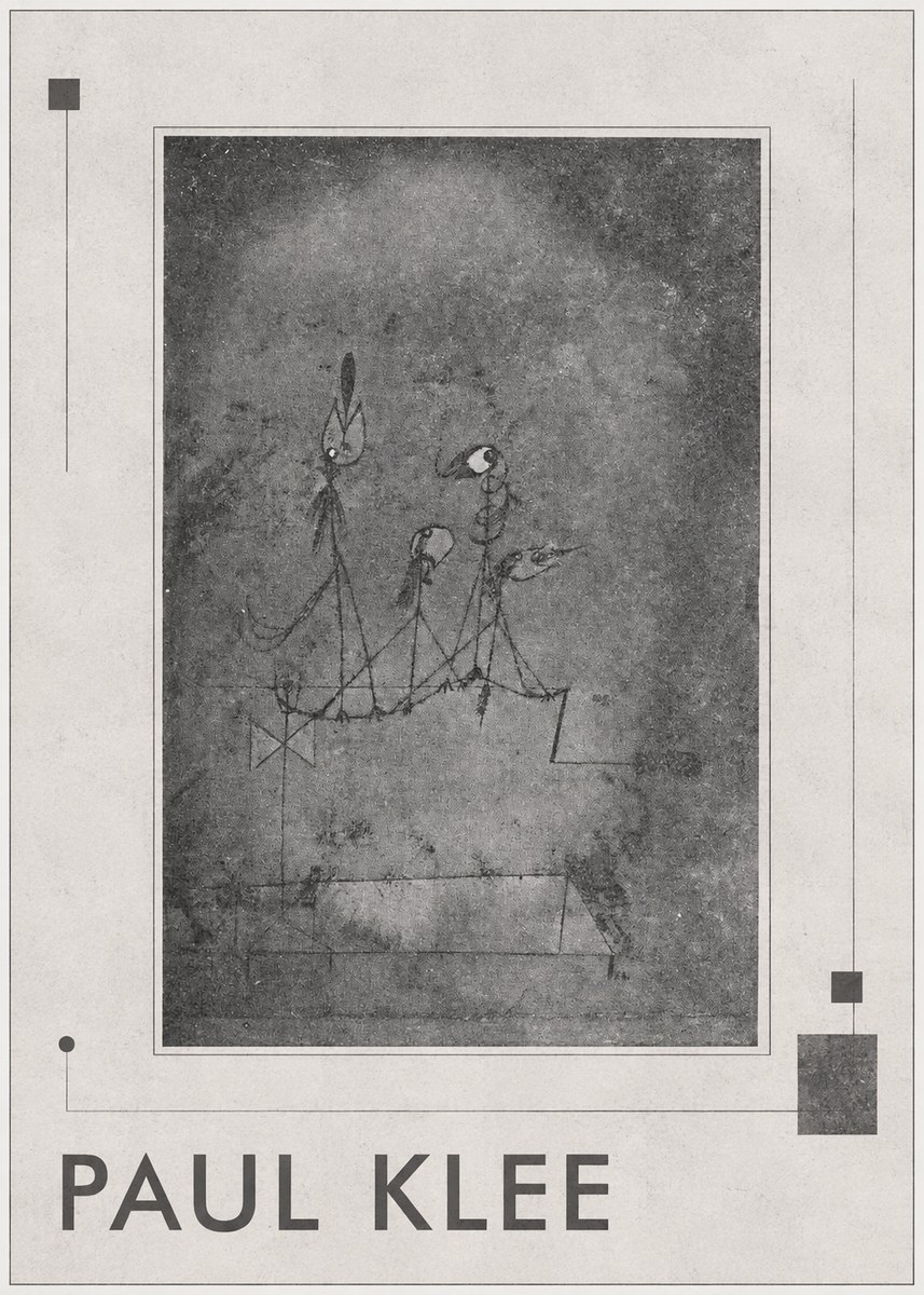 Paul Klee Group of Figures No1 - Poszter