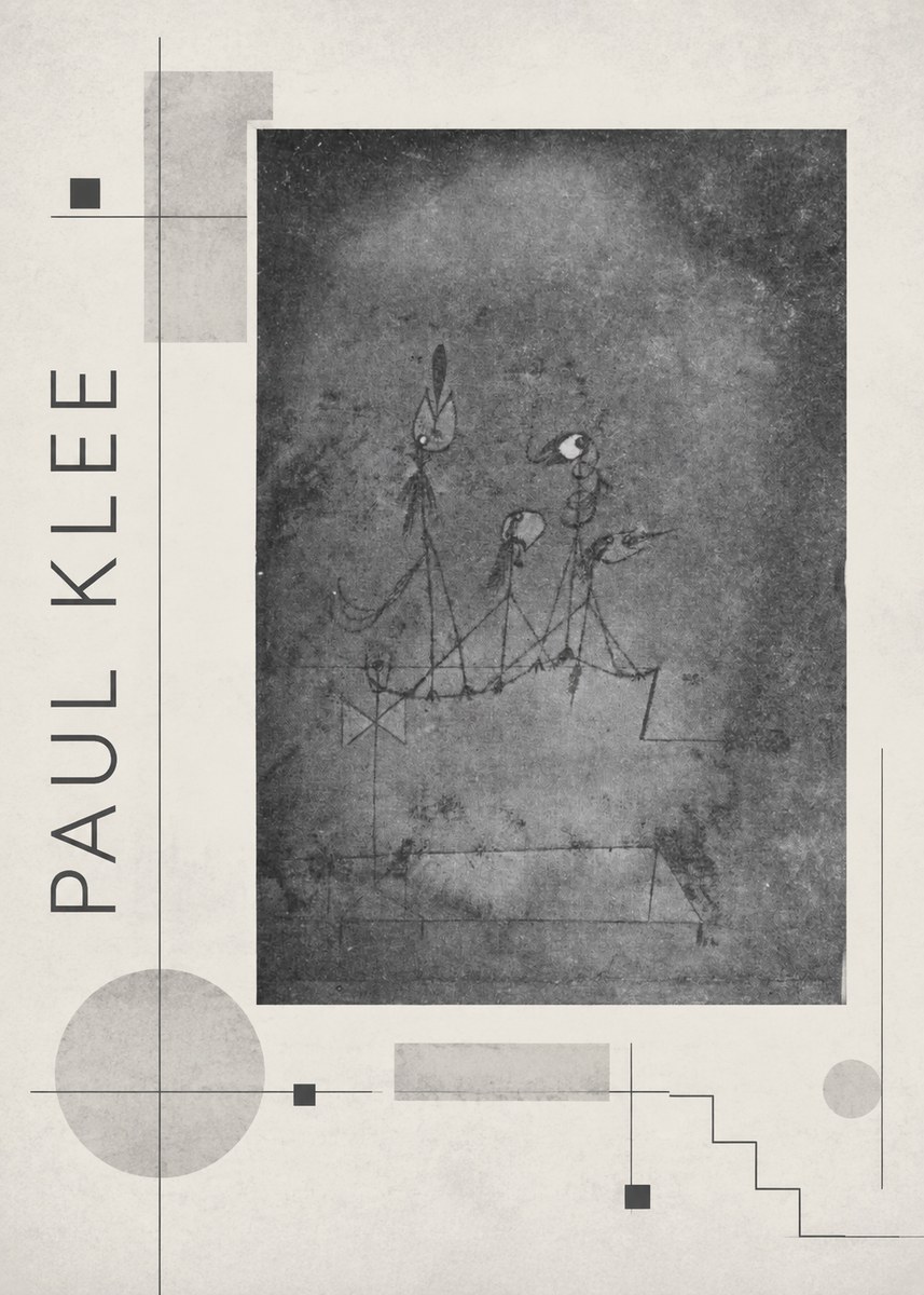 Paul Klee Group of Figures No2 - Poszter