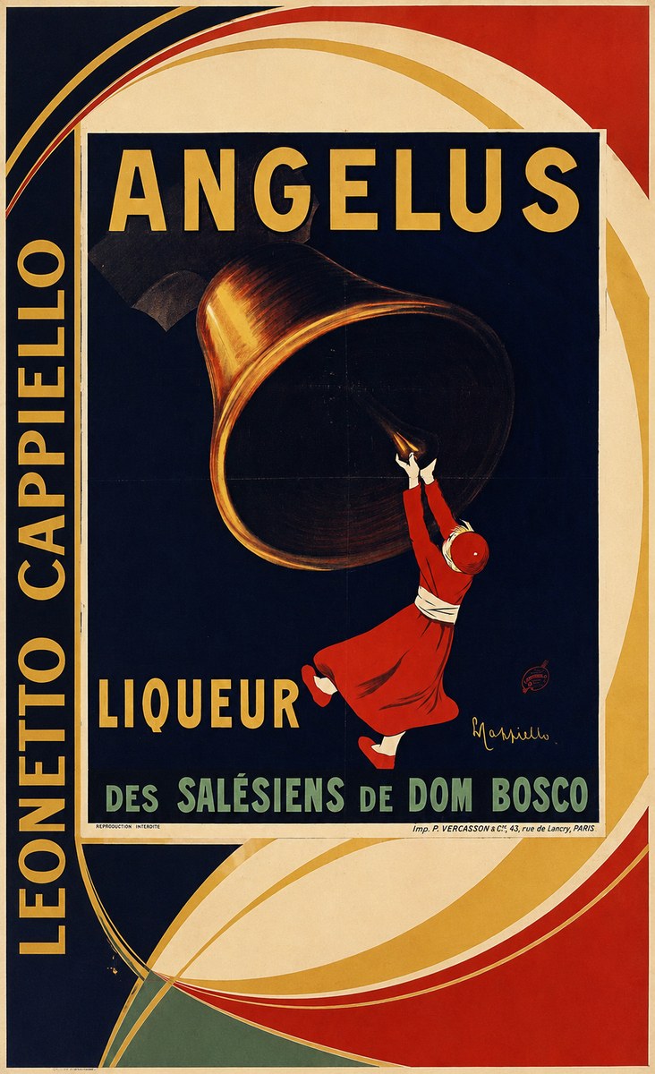 Leonetto Cappiello Angelus Liqueur No2 - Poszter