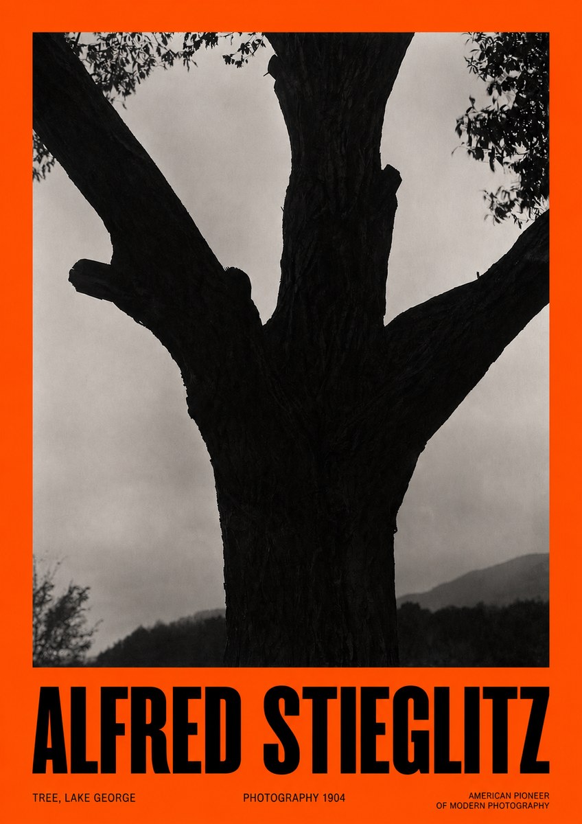 Alfred Stieglitz Tree - Lake George, 1921 No6 - Poszter