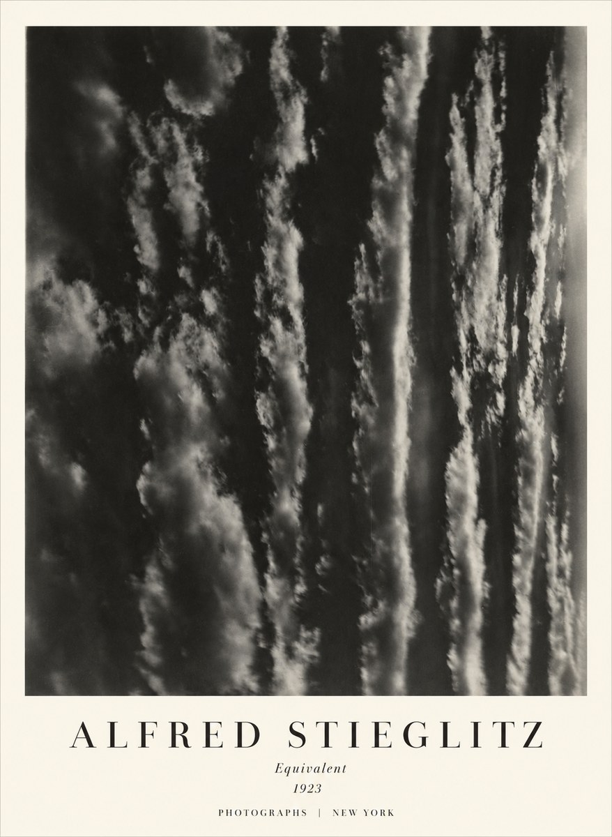 Alfred Stieglitz Equivalent I No3 - Poszter