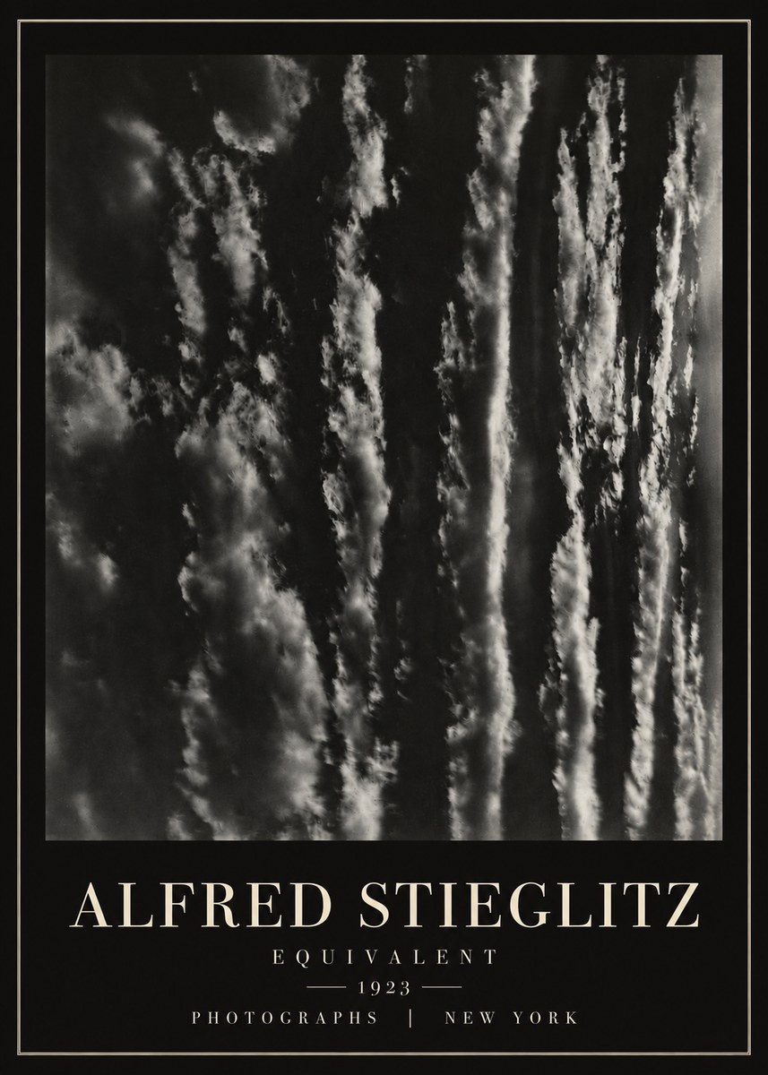 Alfred Stieglitz Equivalent I No6 - Poszter
