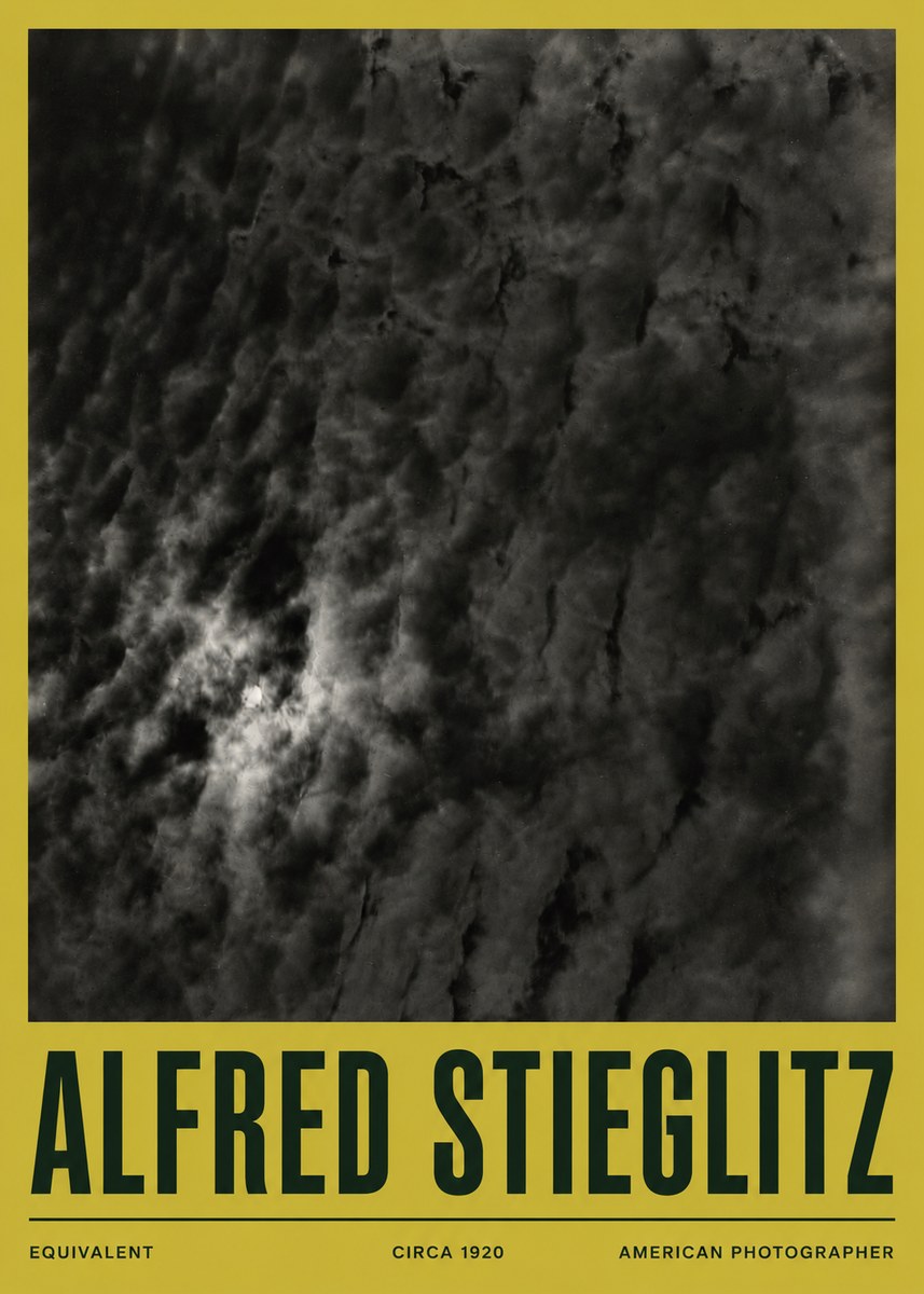 Alfred Stieglitz Equivalent II No4 - Poszter
