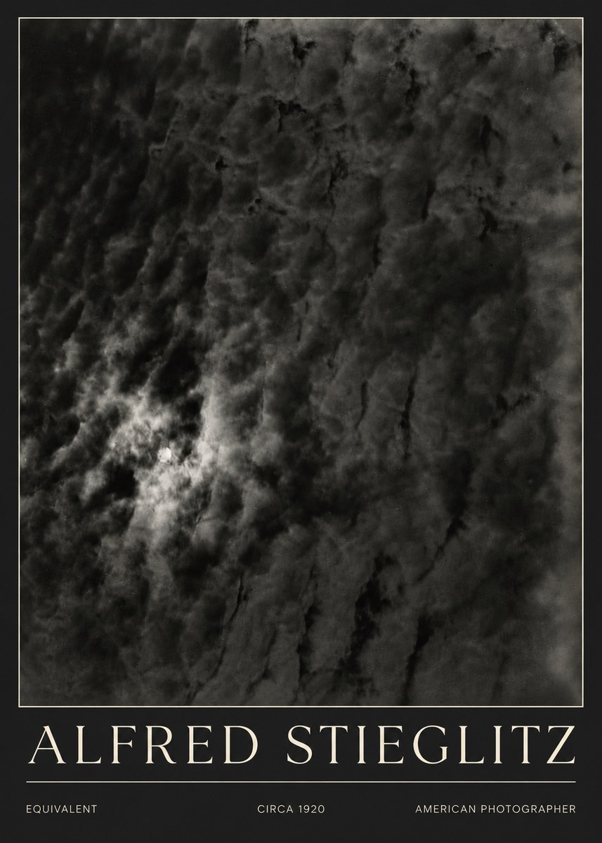 Alfred Stieglitz Equivalent II No5 - Poszter