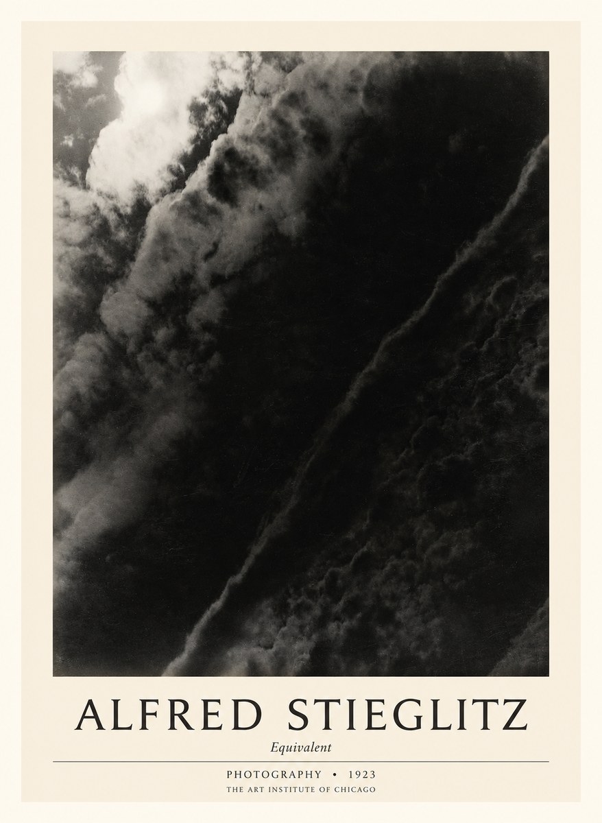 Alfred Stieglitz Equivalent III No1 - Poszter