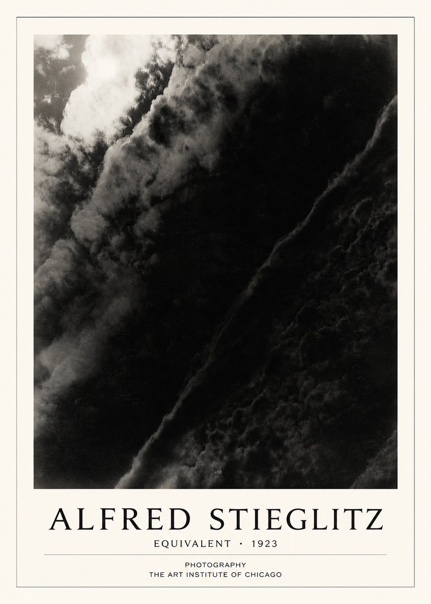 Alfred Stieglitz Equivalent III No3 - Poszter